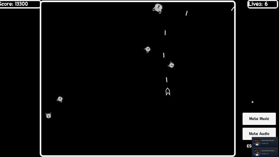 Скриншот 1 из Endless Furry Asteroids