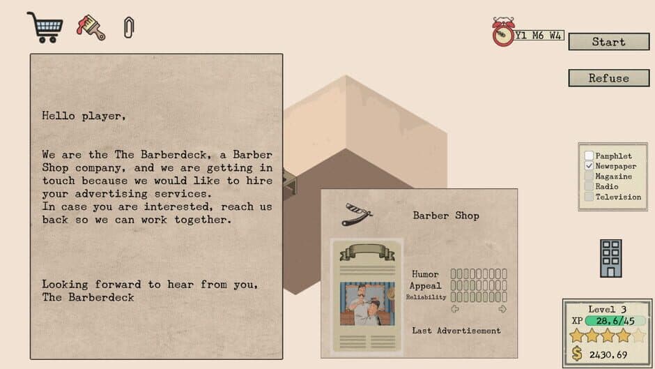 Скриншот 1 из Ad Agency Tycoon