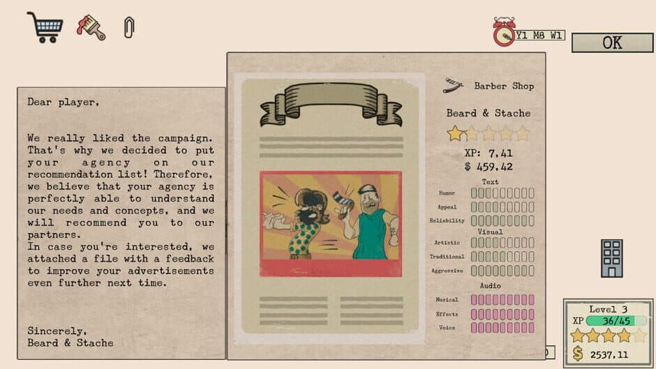 Скриншот 2 из Ad Agency Tycoon