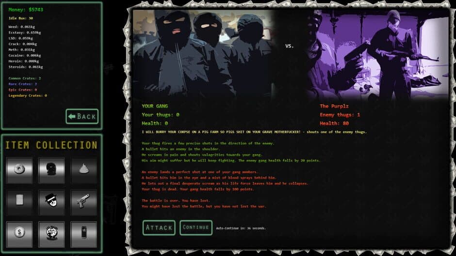 Скриншот 4 из Drugs and Crime Idle