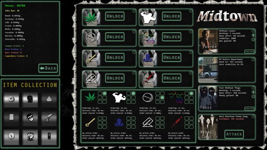 Скриншот 7 из Drugs and Crime Idle
