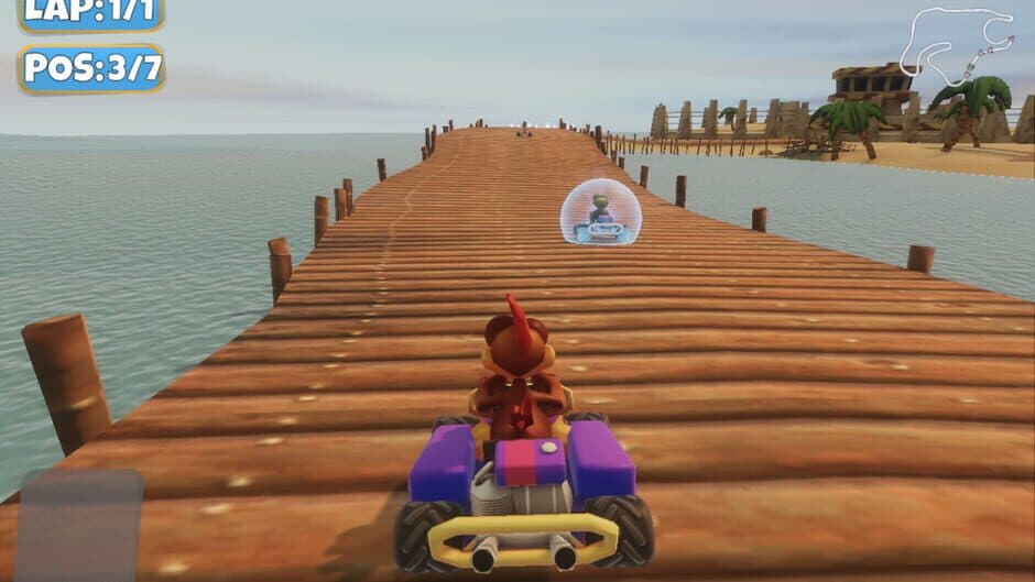 Скриншот 5 из Moorhuhn Kart