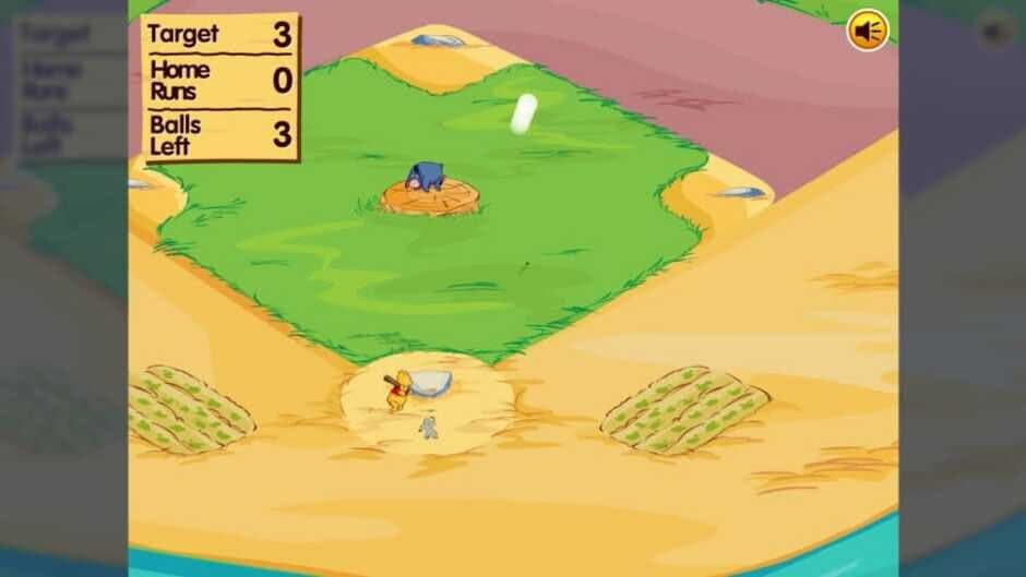 Скриншот 1 из Winnie the Pooh's Home Run Derby!
