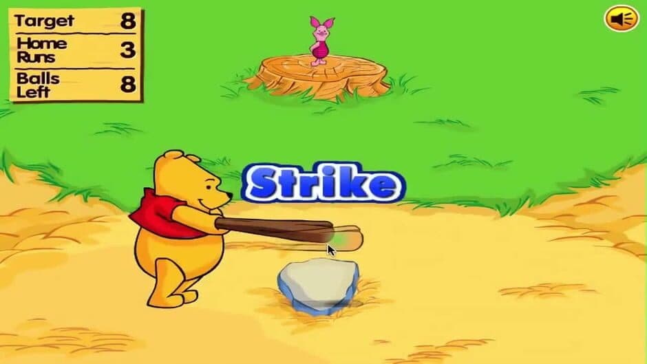 Скриншот 2 из Winnie the Pooh's Home Run Derby!