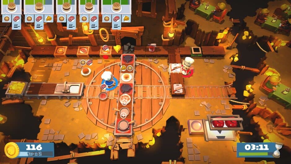 Скриншот 2 из Overcooked! + Overcooked! 2