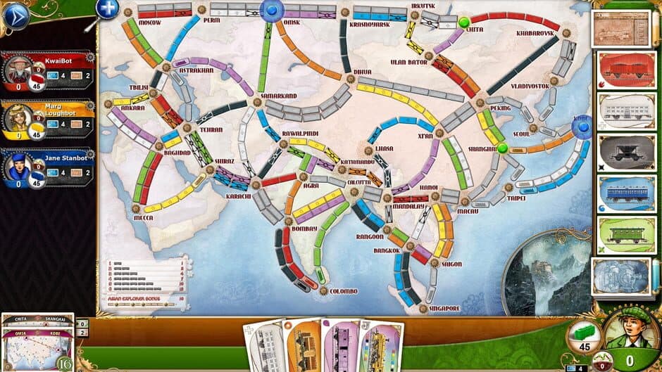 Скриншот 4 из Ticket to Ride: Legendary Asia