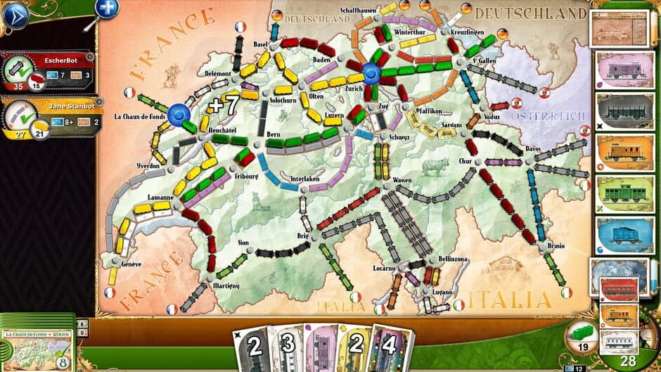 Скриншот 2 из Ticket to Ride: Switzerland