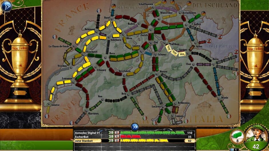 Скриншот 4 из Ticket to Ride: Switzerland