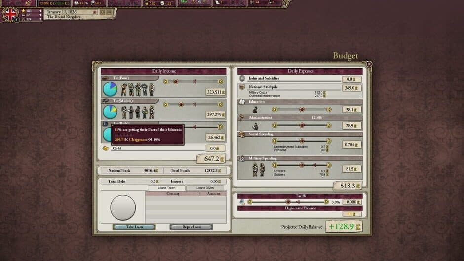 Скриншот 6 из Victoria II: Civil War Edition