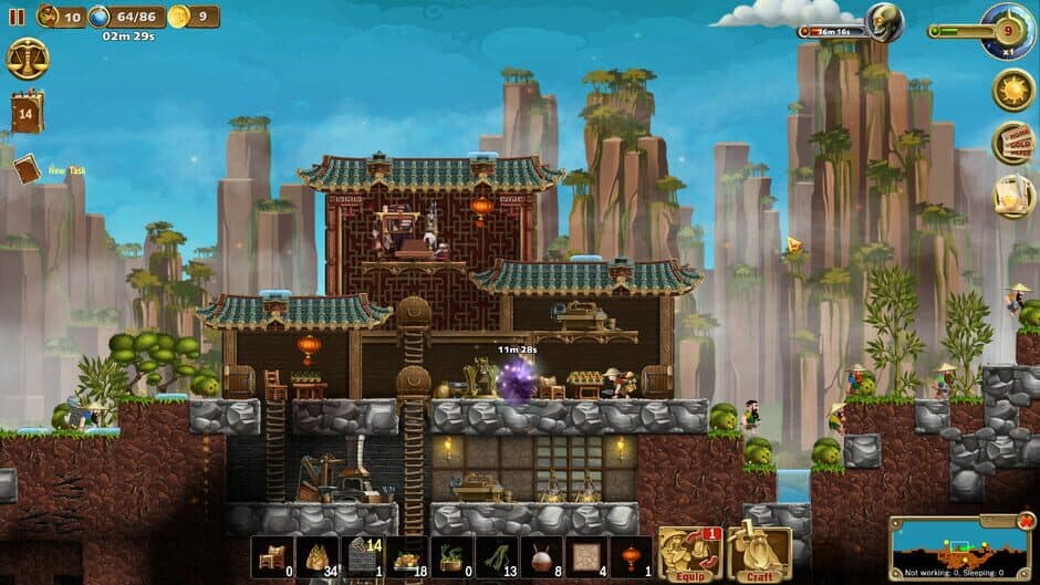 Скриншот 4 из Craft the World: Temples of 4 Elements