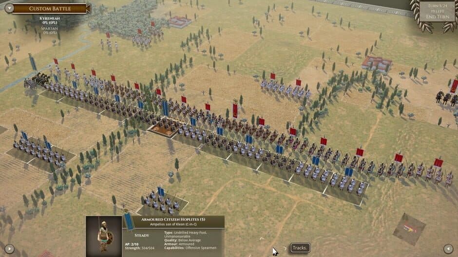 Скриншот 7 из Field of Glory II: Immortal Fire