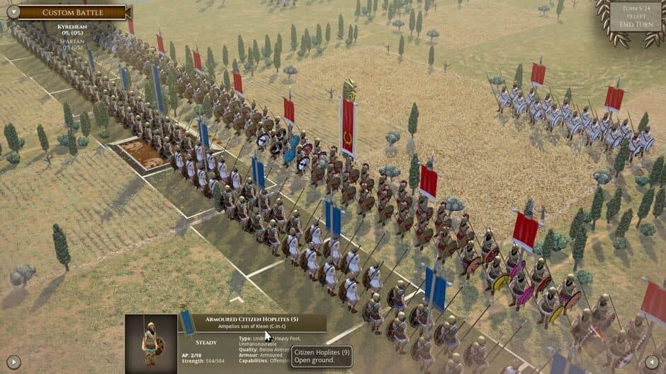 Скриншот 10 из Field of Glory II: Immortal Fire