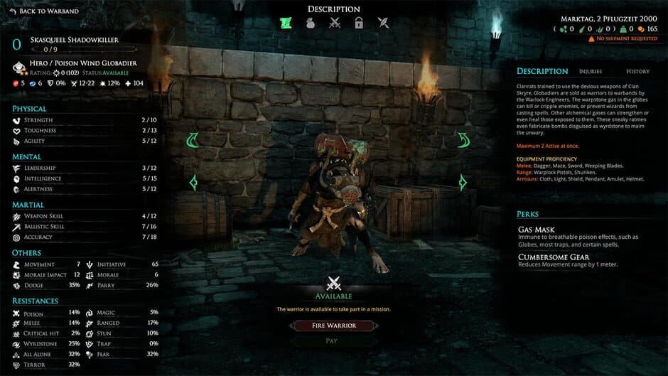 Скриншот 2 из Mordheim: City of the Damned - The Poison Wind Globadier