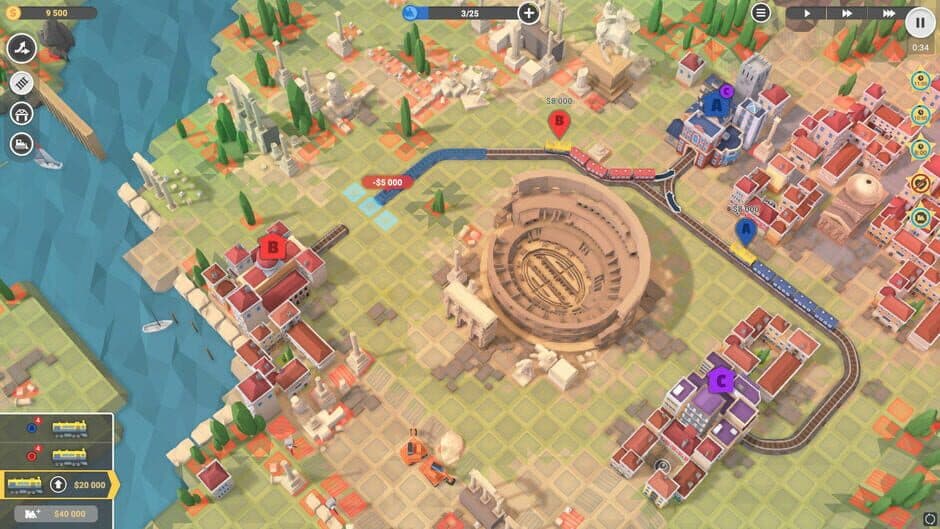 Скриншот 1 из Train Valley 2: Passenger Flow