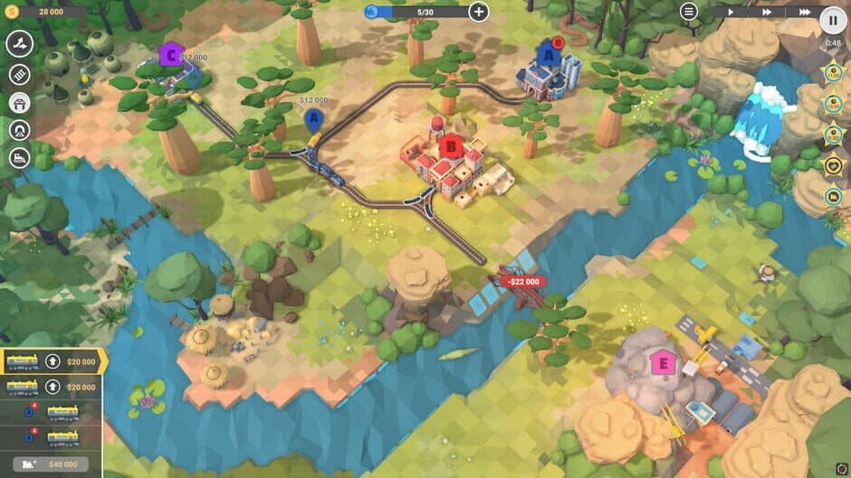 Скриншот 2 из Train Valley 2: Passenger Flow