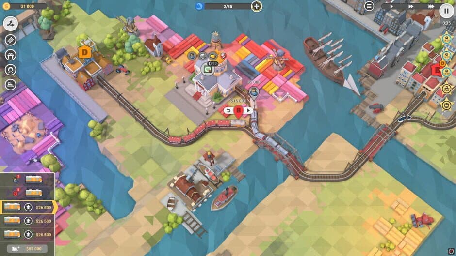 Скриншот 3 из Train Valley 2: Passenger Flow