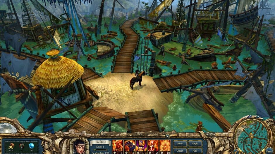 Скриншот 1 из King's Bounty: Dark Side - Premium Edition