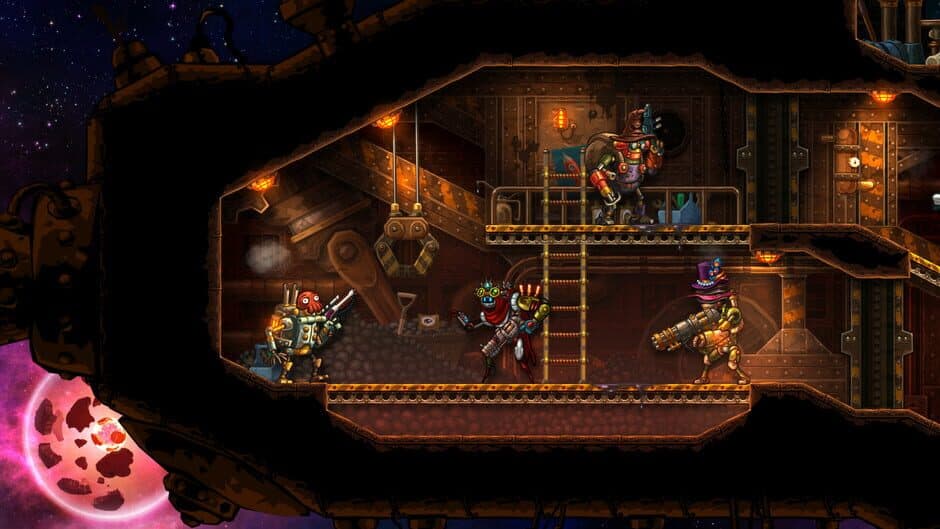 Скриншот 2 из SteamWorld Heist: Hatbox - Hatful Eight + 2