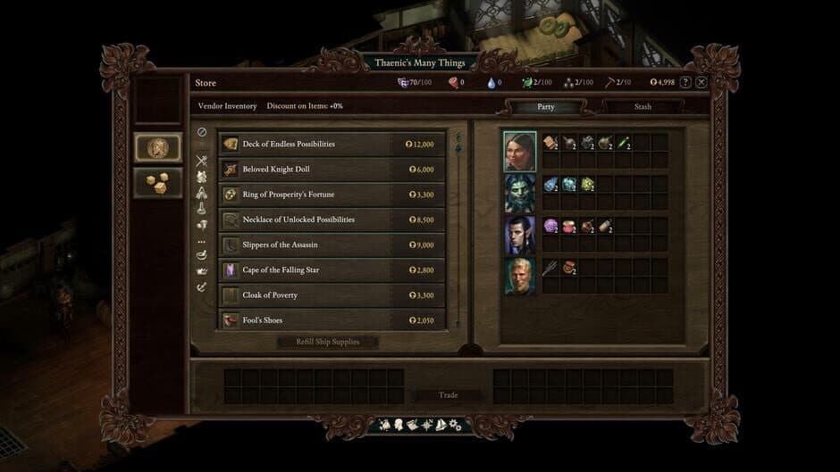 Скриншот 5 из Pillars of Eternity II: Deadfire - Deck of Many Things