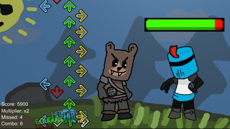 Скриншот 2 из Rhythm Knights
