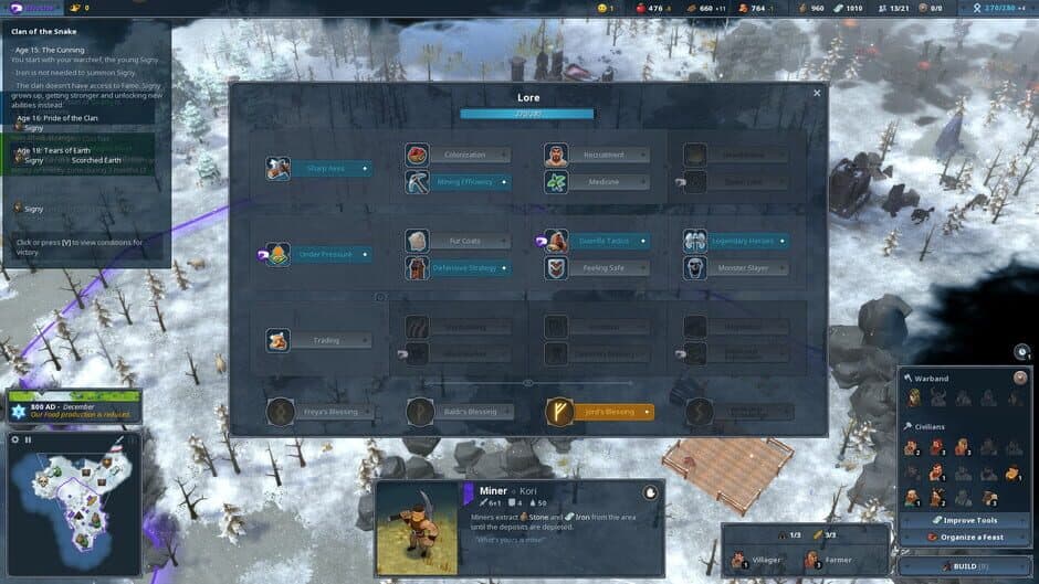 Скриншот 3 из Northgard: Sváfnir, Clan of the Snake