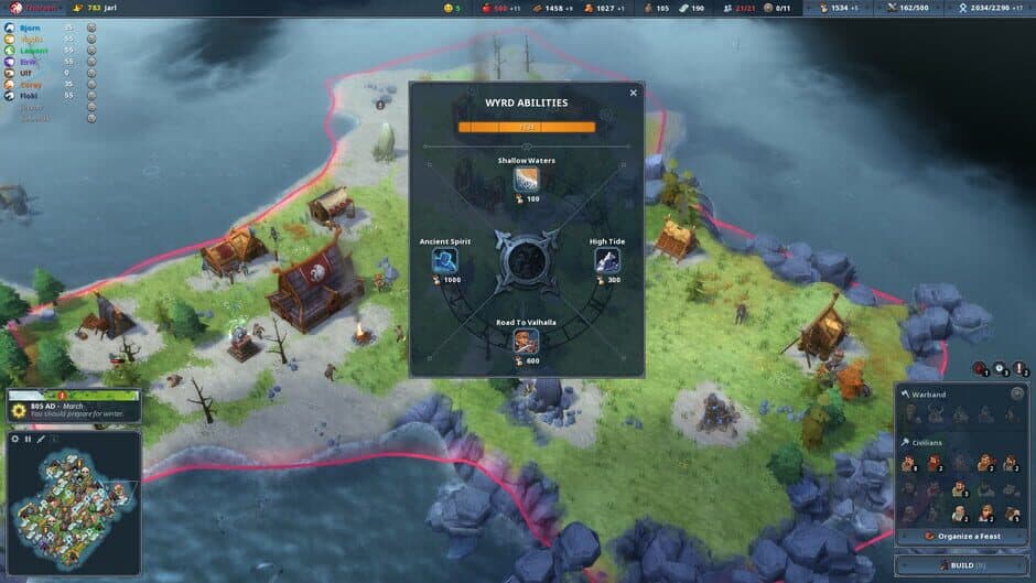 Скриншот 4 из Northgard: Lyngbakr, Clan of the Kraken