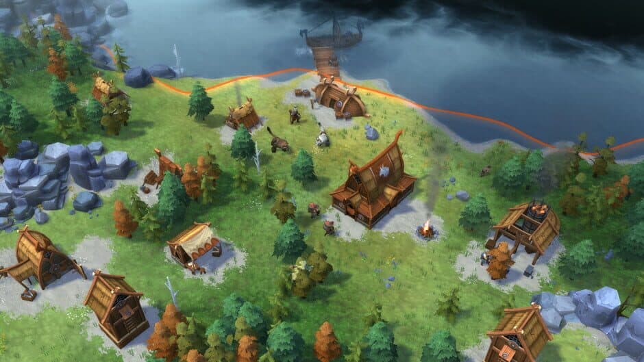 Скриншот 5 из Northgard: Brundr & Kaelinn, Clan of the Lynx