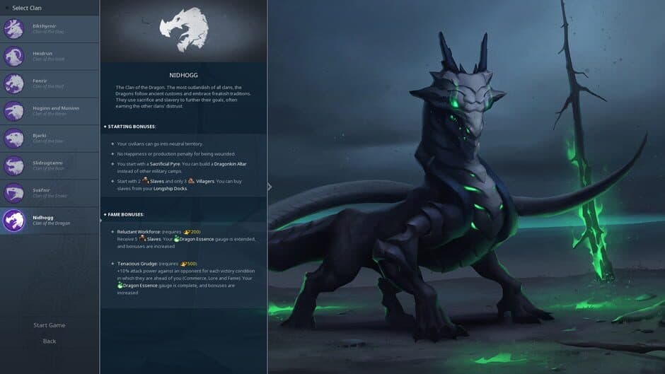 Скриншот 1 из Northgard: Nidhogg, Clan of the Dragon