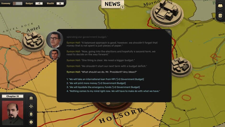 Скриншот 1 из Suzerain: Presidential Edition
