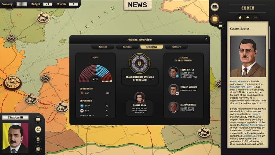 Скриншот 7 из Suzerain: Presidential Edition