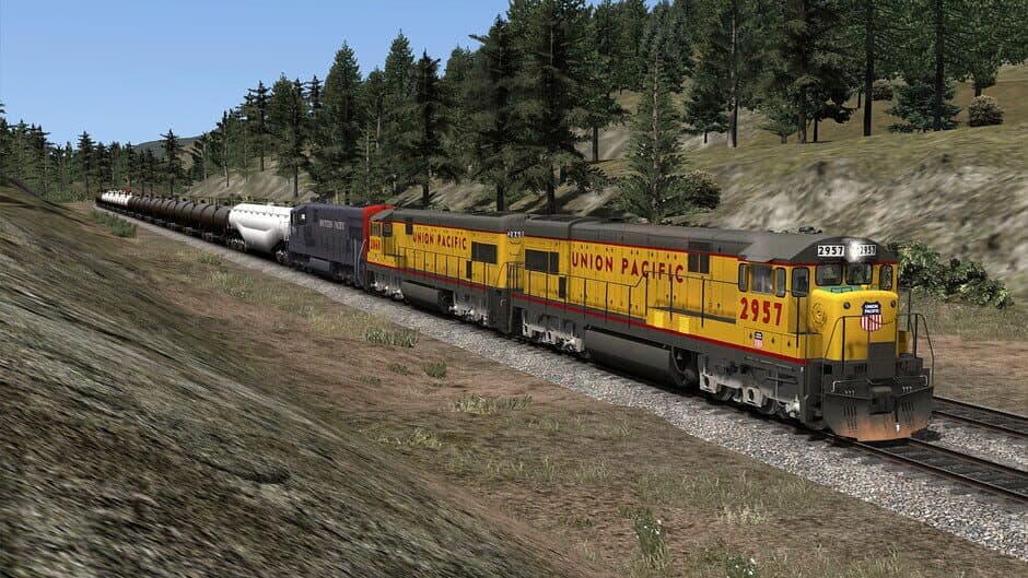 Скриншот 4 из Train Simulator: Southern Pacific U33C Loco Add-On