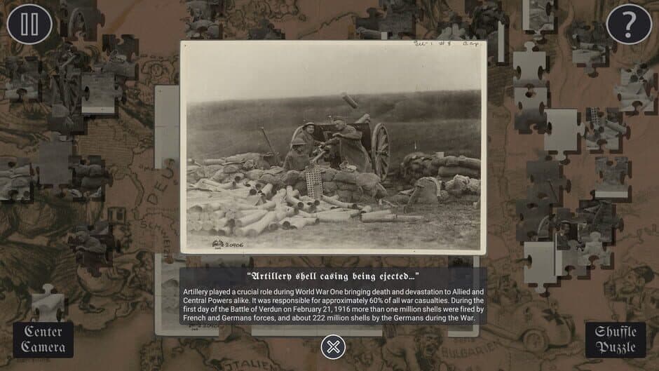 Скриншот 1 из Historical Jigsaw Puzzle: World War I