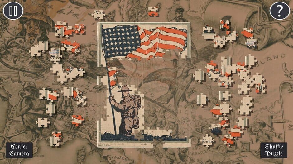 Скриншот 2 из Historical Jigsaw Puzzle: World War I