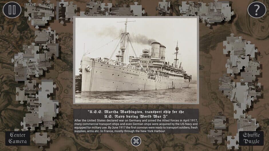 Скриншот 4 из Historical Jigsaw Puzzle: World War I