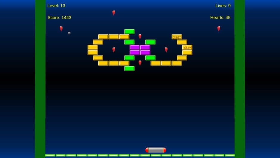 Скриншот 2 из Brick Breaker Heart Collector