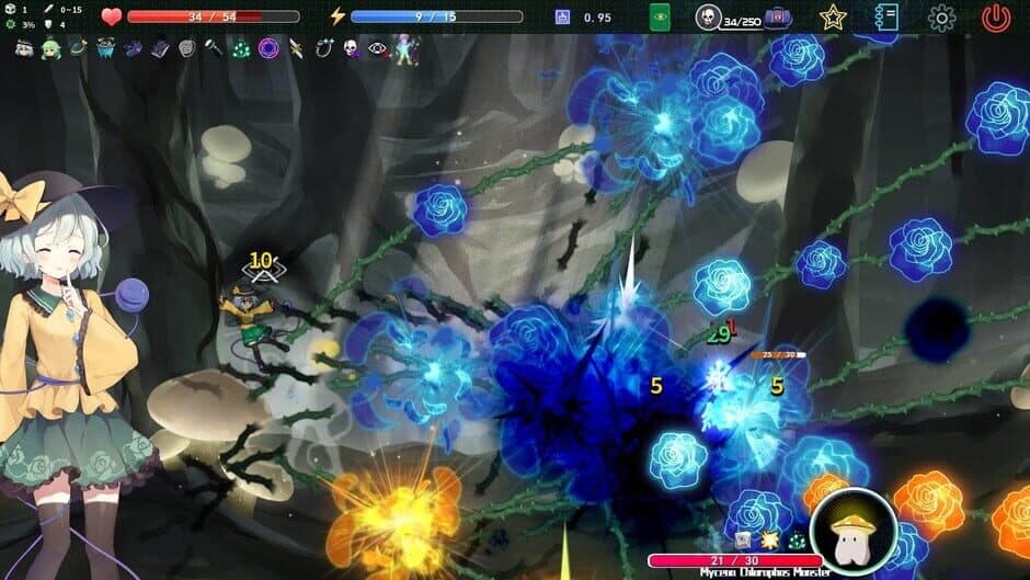 Скриншот 5 из Touhou Koi-Mystery: Legend and Fantasy of Monsters