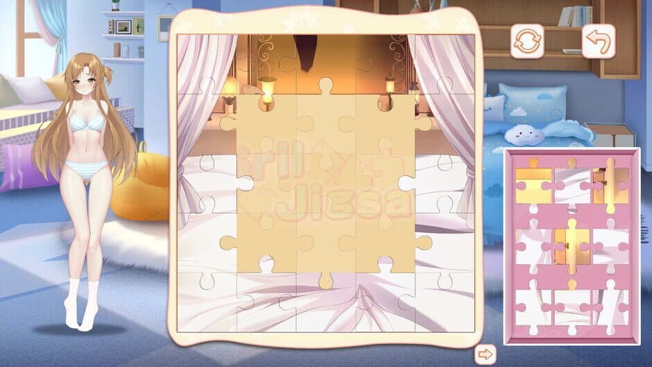 Скриншот 1 из Girl Jigsaw 2