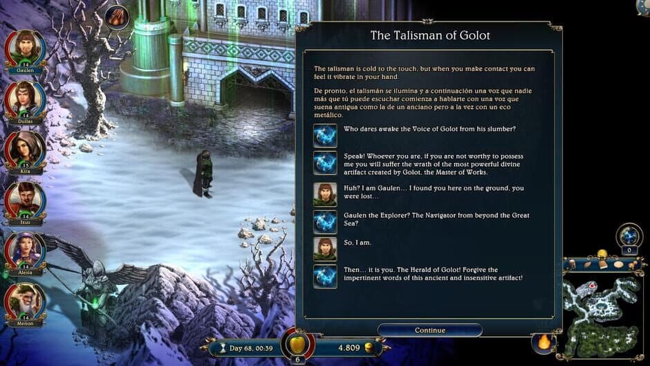 Скриншот 3 из Lords of Xulima: The Talisman of Golot