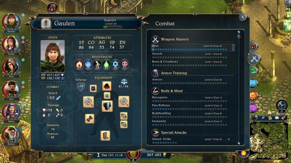 Скриншот 1 из Lords of Xulima: The Talisman of Golot