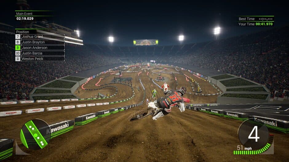 Скриншот 6 из Monster Energy Supercross: The Official Videogame 2 - Los Angeles Memorial Coliseum