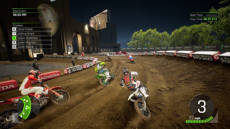 Скриншот 3 из Monster Energy Supercross: The Official Videogame 2 - Los Angeles Memorial Coliseum