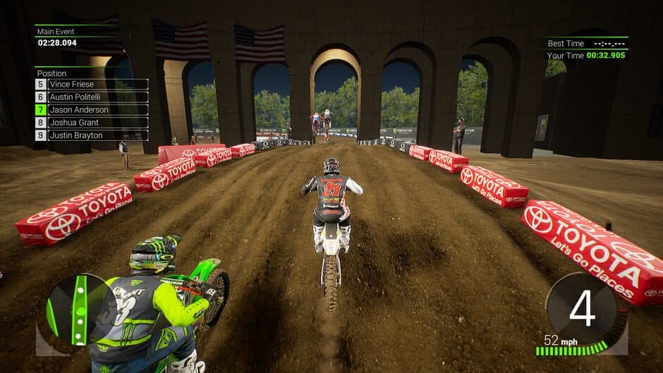 Скриншот 2 из Monster Energy Supercross: The Official Videogame 2 - Los Angeles Memorial Coliseum