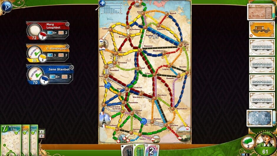 Скриншот 3 из Ticket to Ride: Germany