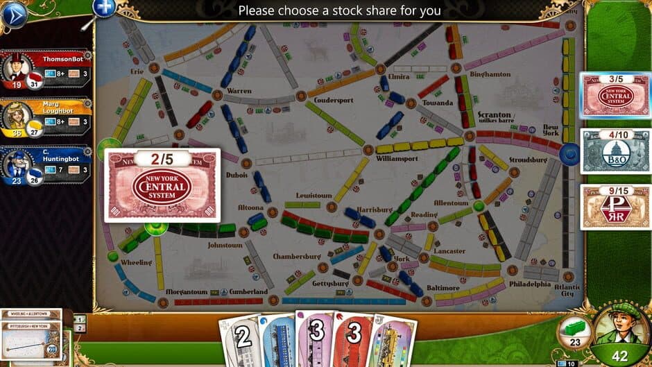 Скриншот 6 из Ticket to Ride: Pennsylvania