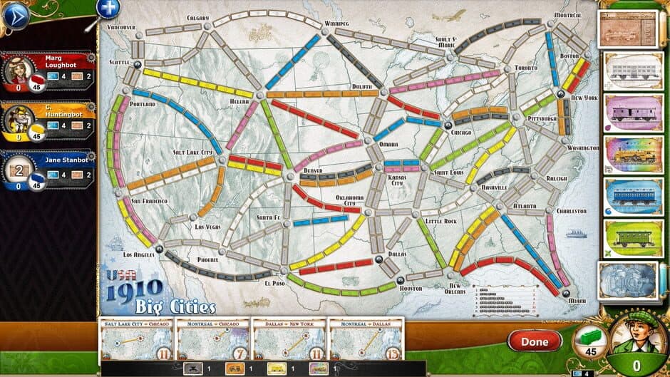 Скриншот 3 из Ticket to Ride: USA 1910