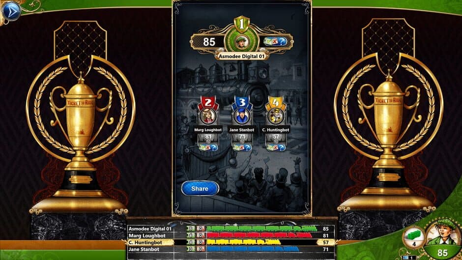 Скриншот 6 из Ticket to Ride: United Kingdom