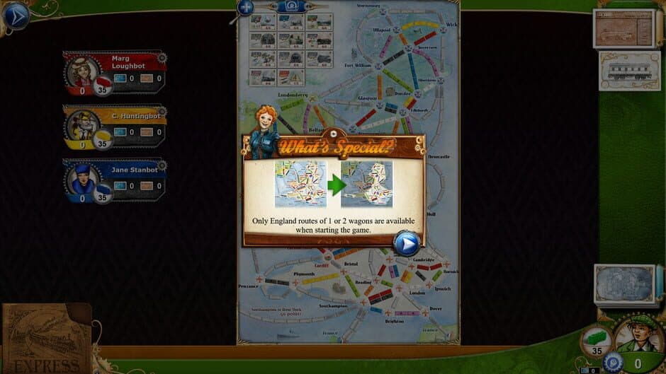 Скриншот 7 из Ticket to Ride: United Kingdom