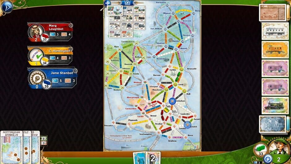 Скриншот 1 из Ticket to Ride: United Kingdom