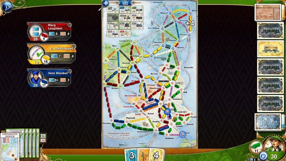 Скриншот 3 из Ticket to Ride: United Kingdom