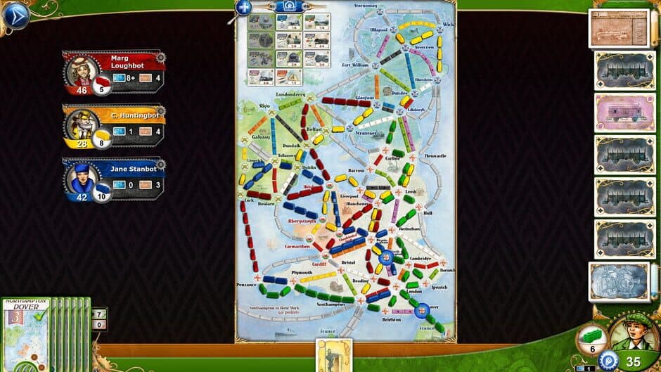 Скриншот 4 из Ticket to Ride: United Kingdom
